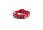 Ancol Red Reflective Stars Collar Small 20-30cm