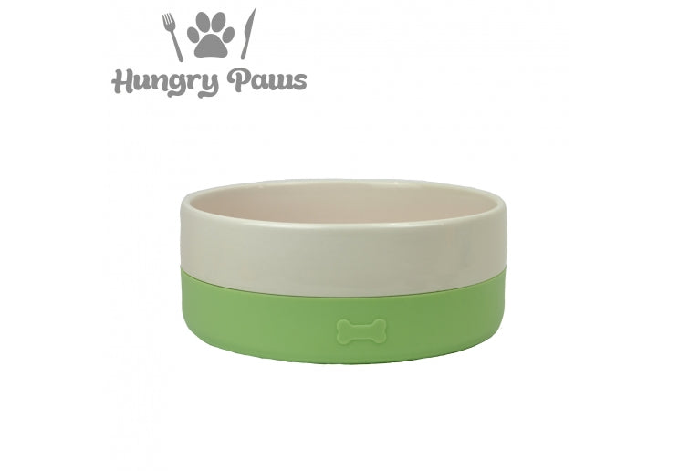 Ancol Ceramic Bowl with Non-Slip Silicone Base