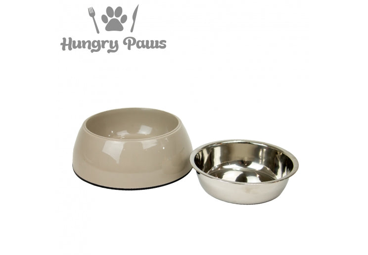 Ancol Oatmeal Stainless Steel Bowl