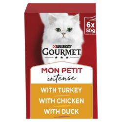 GOURMET Mon Petit Intense Duck, Chicken, Turkey 6pk