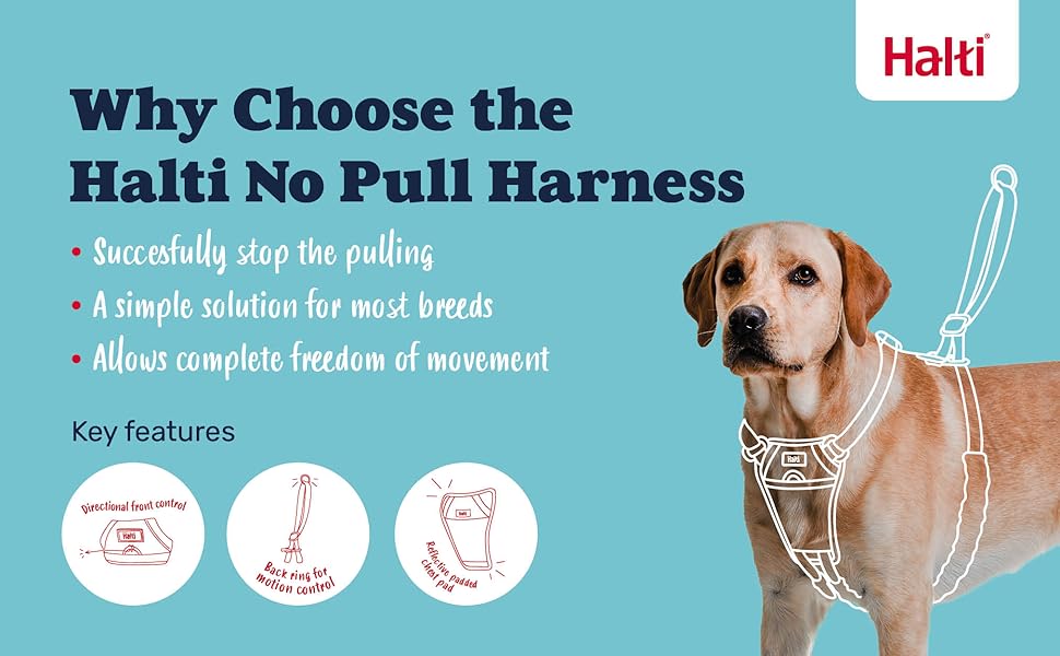 COA Halti No Pull Harness Medium