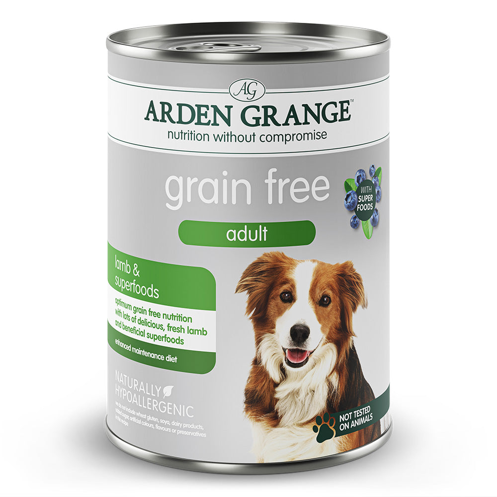Arden Grange Grain Free Adult Lamb & Superfoods 395g