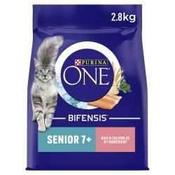 PURINA ONE 7+ Senior Cat Salmon 2.8kg