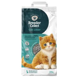 Breeder Celect Recycled Paper Cat Litter 25ltr