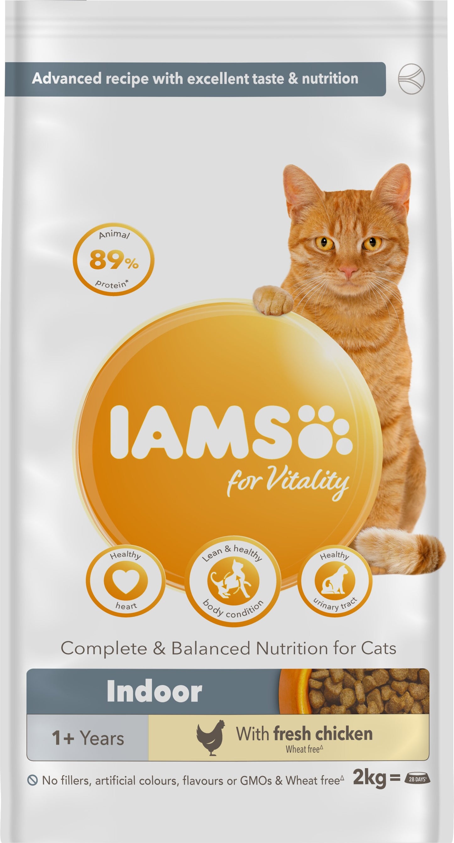 Iams Cat Adult Vitality Indoor 2kg