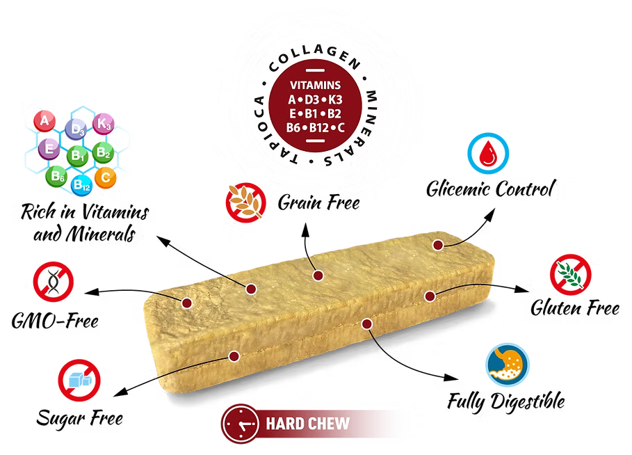 Chewllagen Cheese Bar Medium 5"