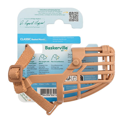Company Of Animals Baskerville Classic Basket Muzzle Size 4