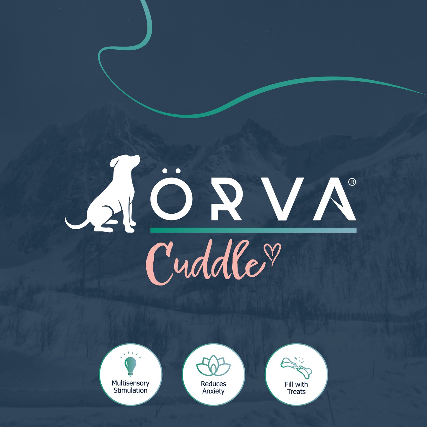 Ancol Orva Polar Bear Treat Belly