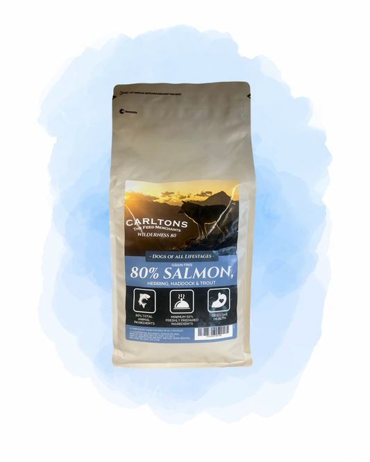 Carltons Wilderness 80 - 80% Salmon, Herring, Haddock & Trout 2kg