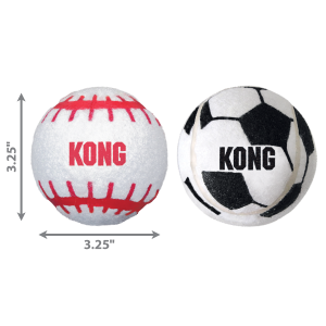 KONG Sport Durable Fetch Dog Toy - Large 2-Pack
