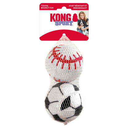 KONG Sport Durable Fetch Dog Toy - Large 2-Pack