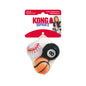 KONG Sport Durable Fetch Dog Toy - Small 3-Pack