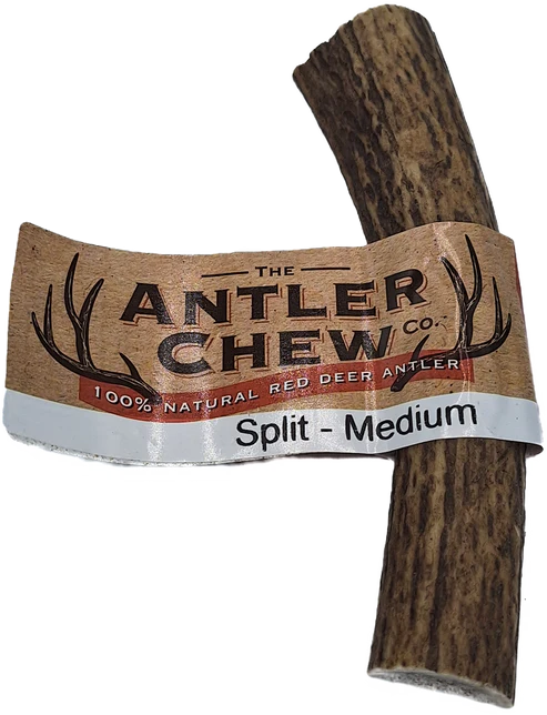 The Antler Chew Co Split Antler Medium