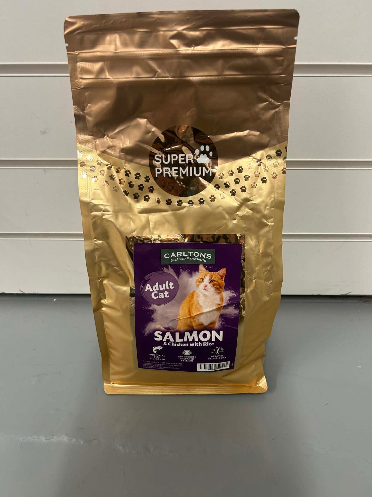Carltons Premium Cat Food Salmon & Chicken  2kg