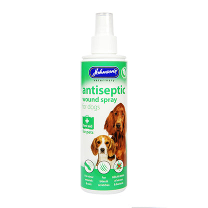 Johnson's Antiseptic Wound Spray for Dogs 200ml