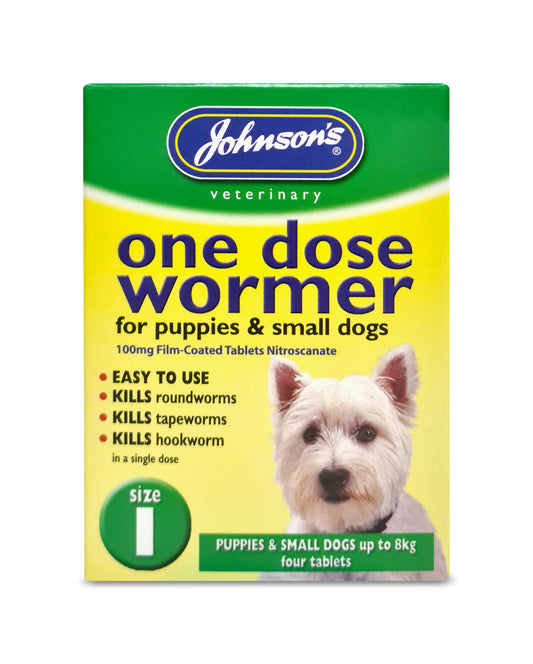 Johnson's One Dose Wormer – Size 1