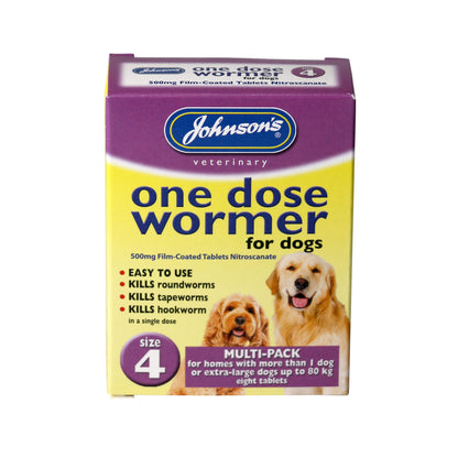 Johnson's One Dose Wormer – Size 4