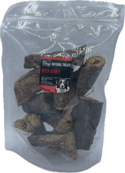 K9 Chew Co.  Beef Jerky 150g