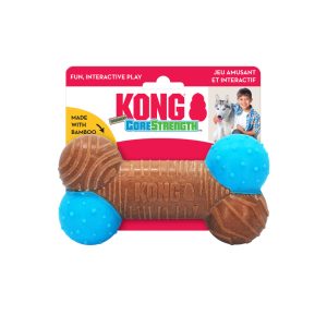 KONG CoreStrength Bamboo Bone Durable Dog Chew Toy Large