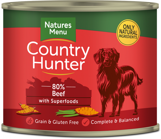 Country Hunter Dog Can Beef & Sweet Potato 600g
