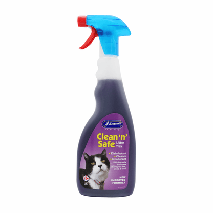 Johnson's Clean ‘n’ Safe Litter Tray 500ml