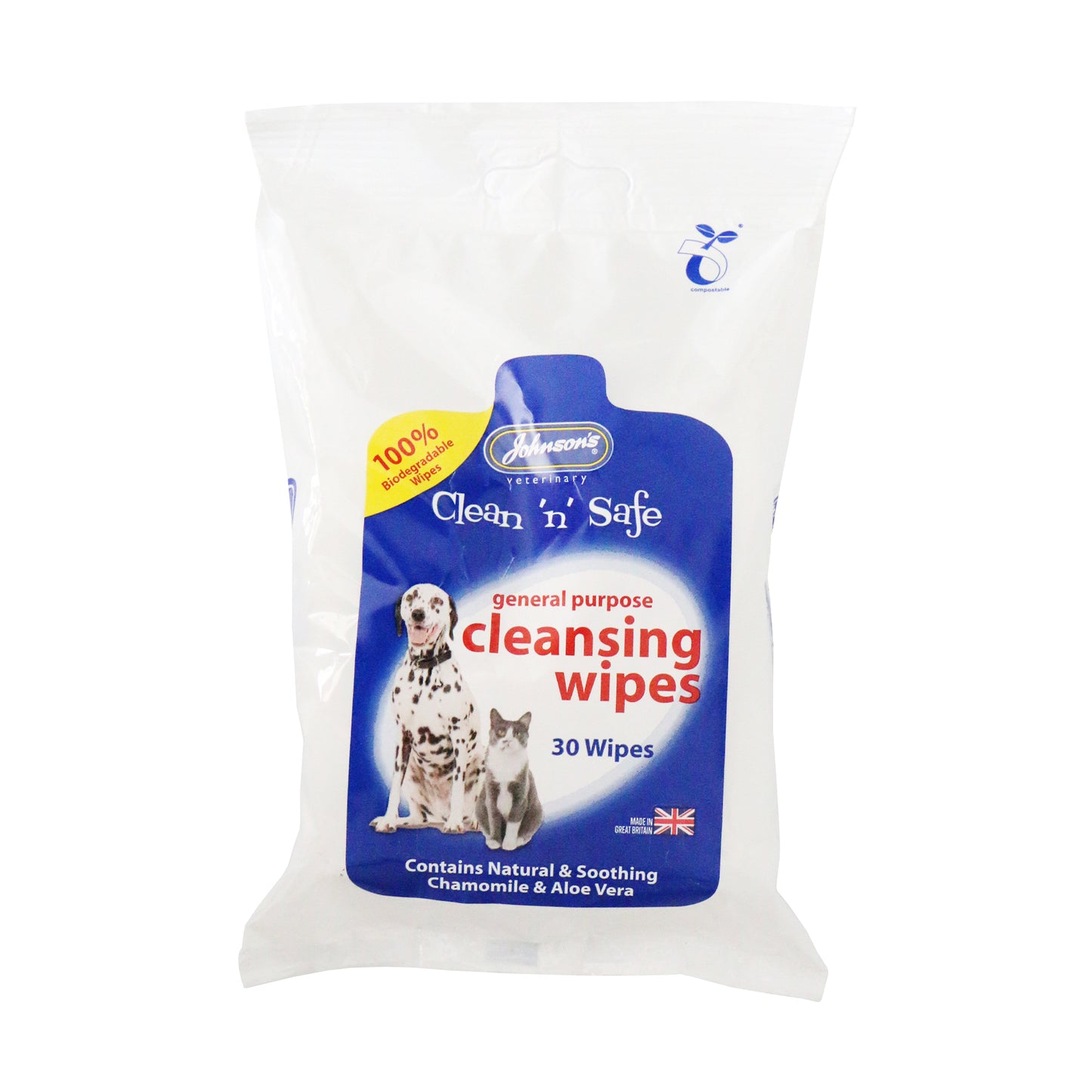 Johnson's Clean ‘n’ Safe Cleansing Wipes