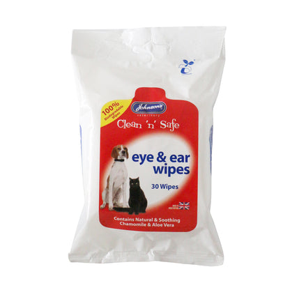 Johnson's Clean ‘n’ Safe Eye & Ear Wipes