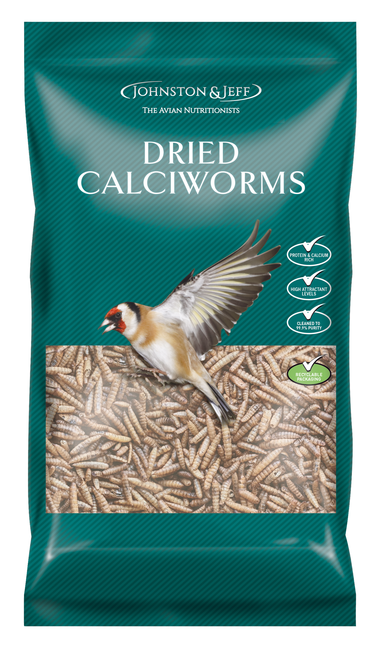 Johnston & Jeff Dried Calciworms