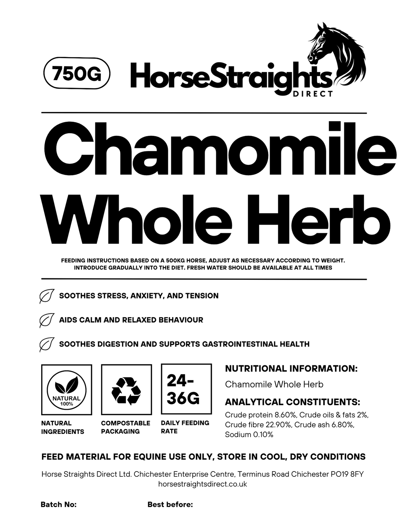 Chamomile Whole Herb