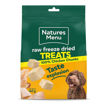 Natures Menu Freeze Dried Chicken Chunks 40g
