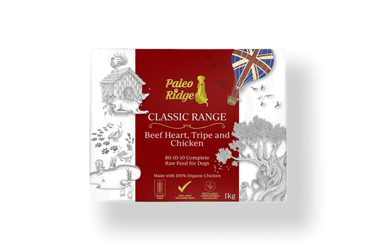 Paleo Ridge Classic Beef Heart, Tripe & Chicken 1kg