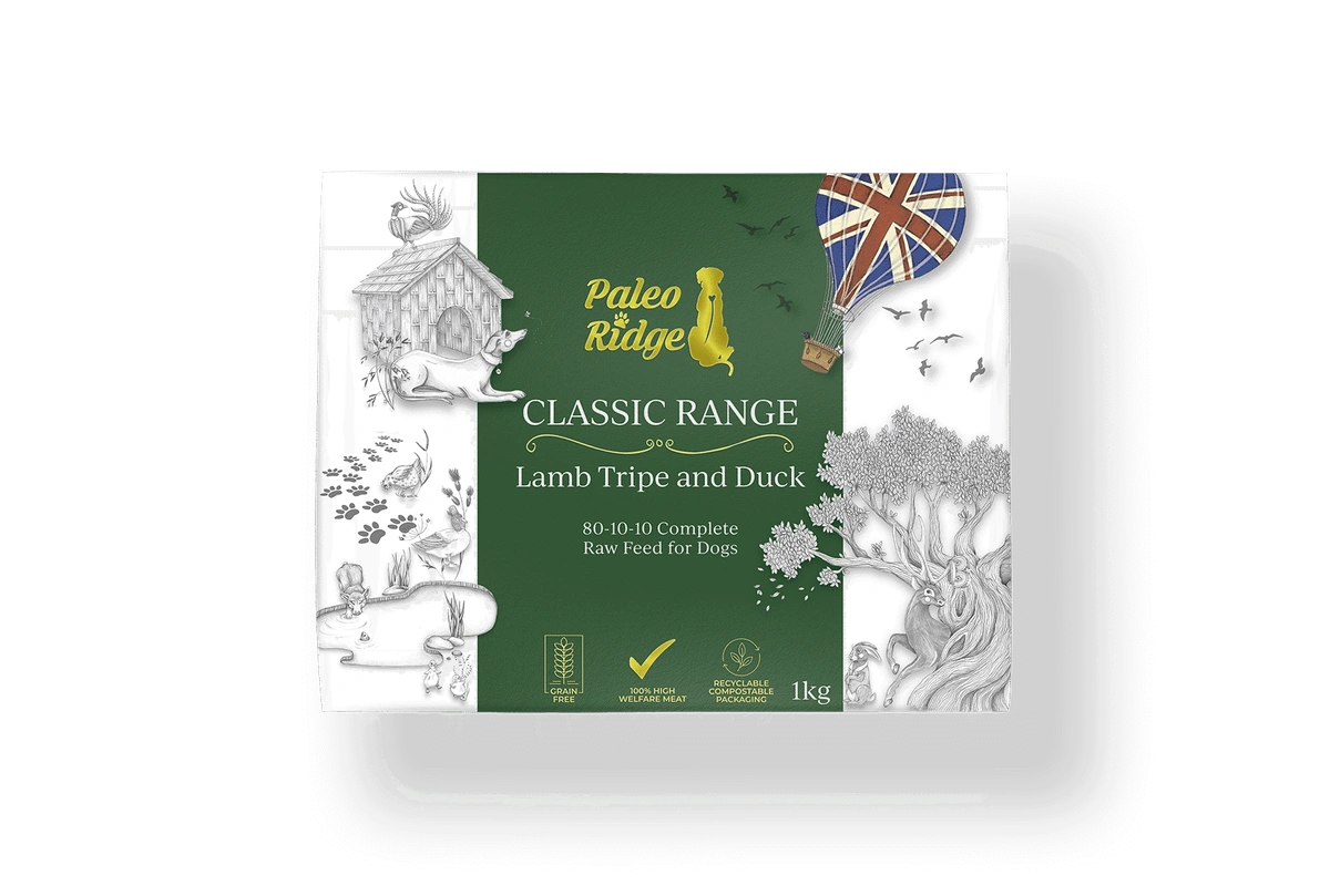 Paleo Ridge Classic Lamb Tripe & Duck 1kg