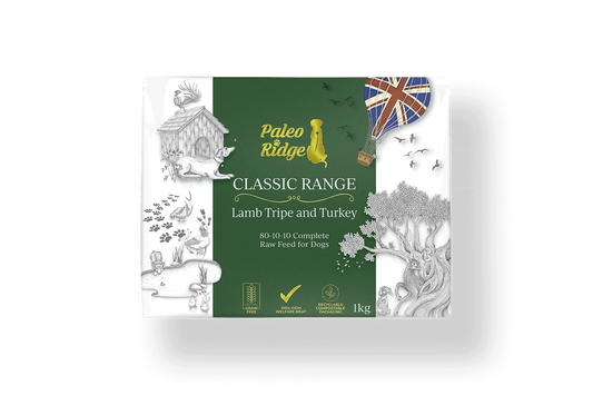 Paleo Ridge Classic Lamb Tripe & Turkey 1kg