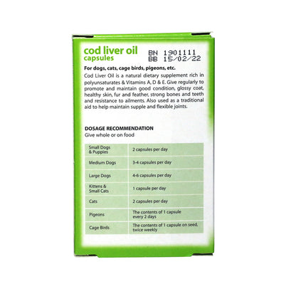 Johnson's Cod Liver Oil Capsules