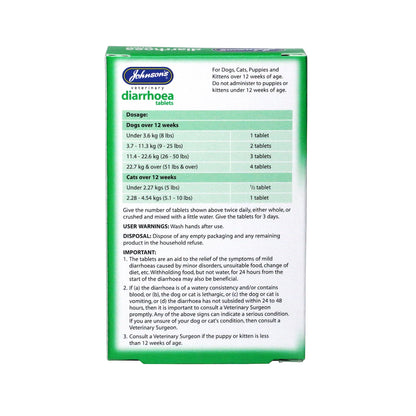Johnsons Veterinary Diarrhoea Tablets