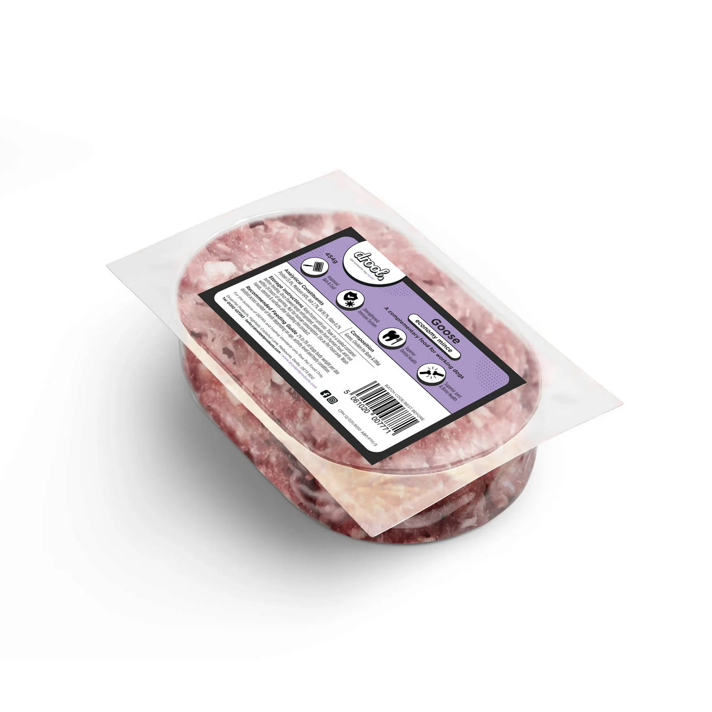 Drool Economy Mince - Goose 454g