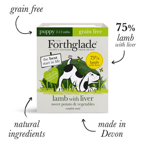 Forthglade Grain Free Complete Puppy Lamb and Liver