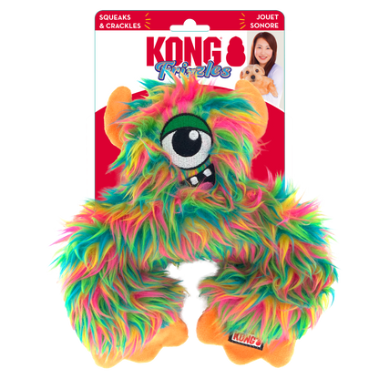 KONG Frizzle Frazzle Interactive Crinkle Toy - Medium