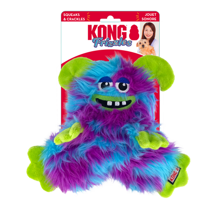 KONG Frizzle Razzle Interactive Crinkle Toy - Medium