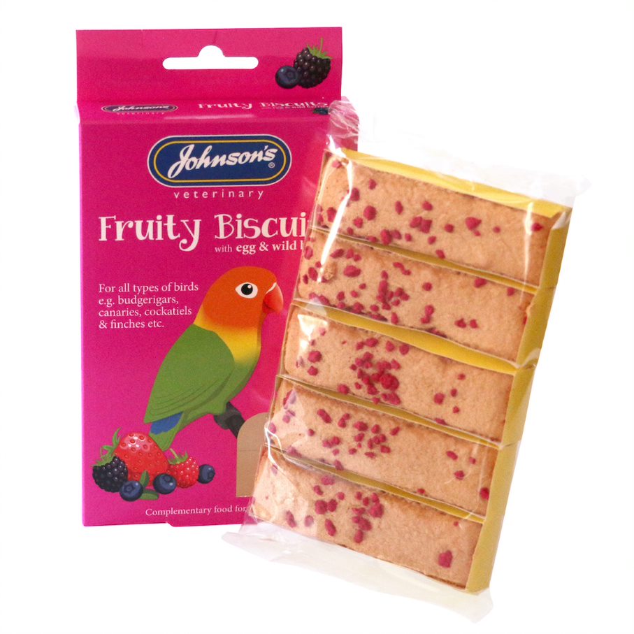 Johnson's Fruity Biscuits for Pet Birds