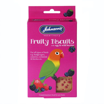 Johnson's Fruity Biscuits for Pet Birds