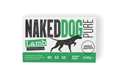 Naked Dog Pure Lamb 2x500g