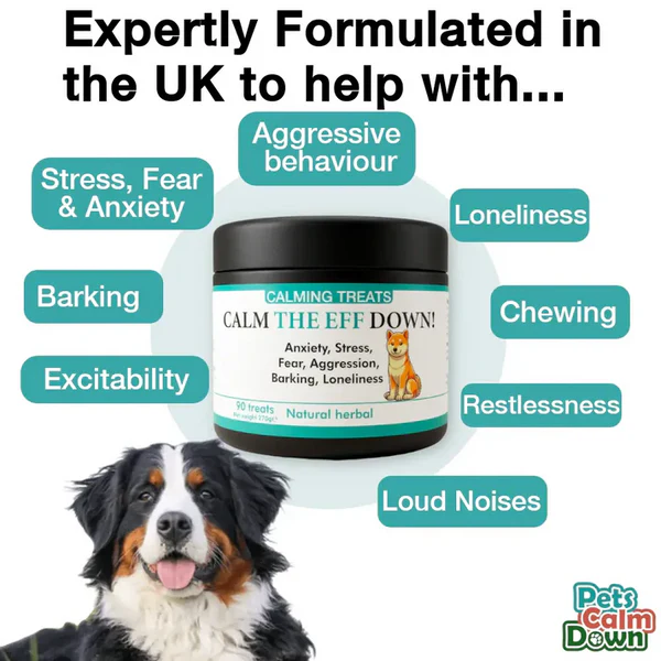 "Calm the Eff Down" Treats Chicken Flavour 90 Tablets