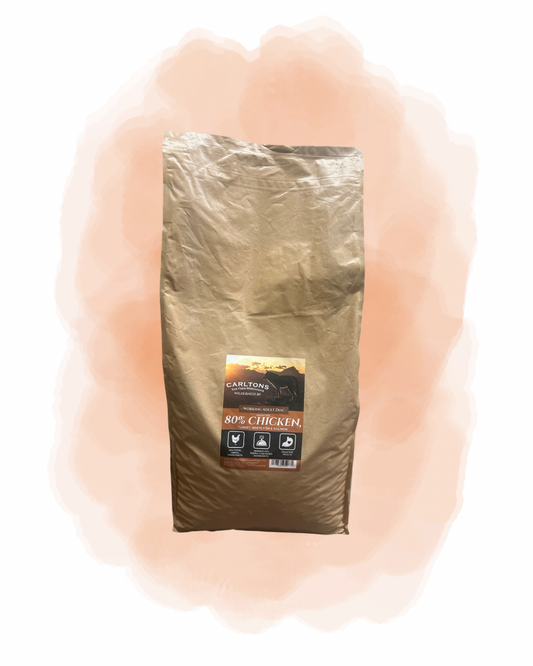 Carltons Wilderness 80 - 80% Chicken, Turkey, White Fish & Salmon 13.5kg