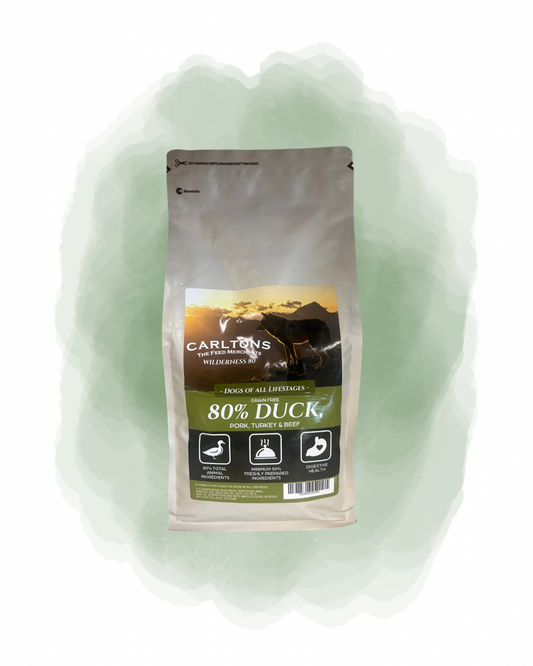Carltons Wilderness 80 - 80% Duck, Pork, Turkey & Beef 2kg