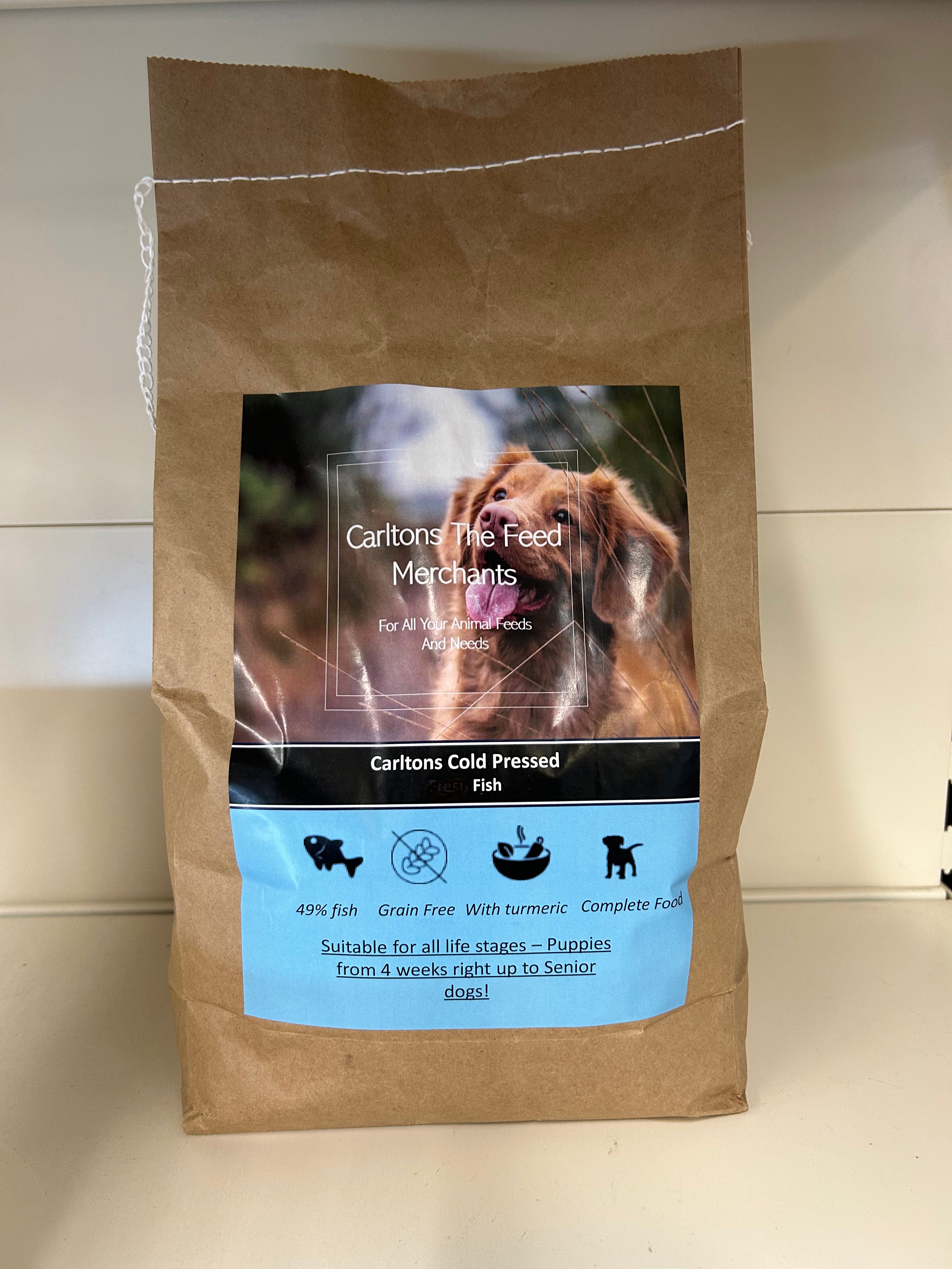Pressed Fish Carlton's Cold Pressed Fish – Carltons The Feed Merchants