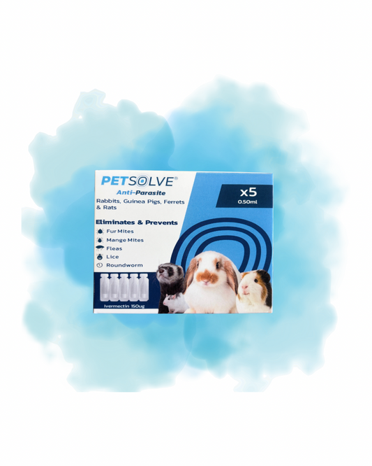 Petsolve Small Animal Anti-Parasite pipette 5x0.5ml