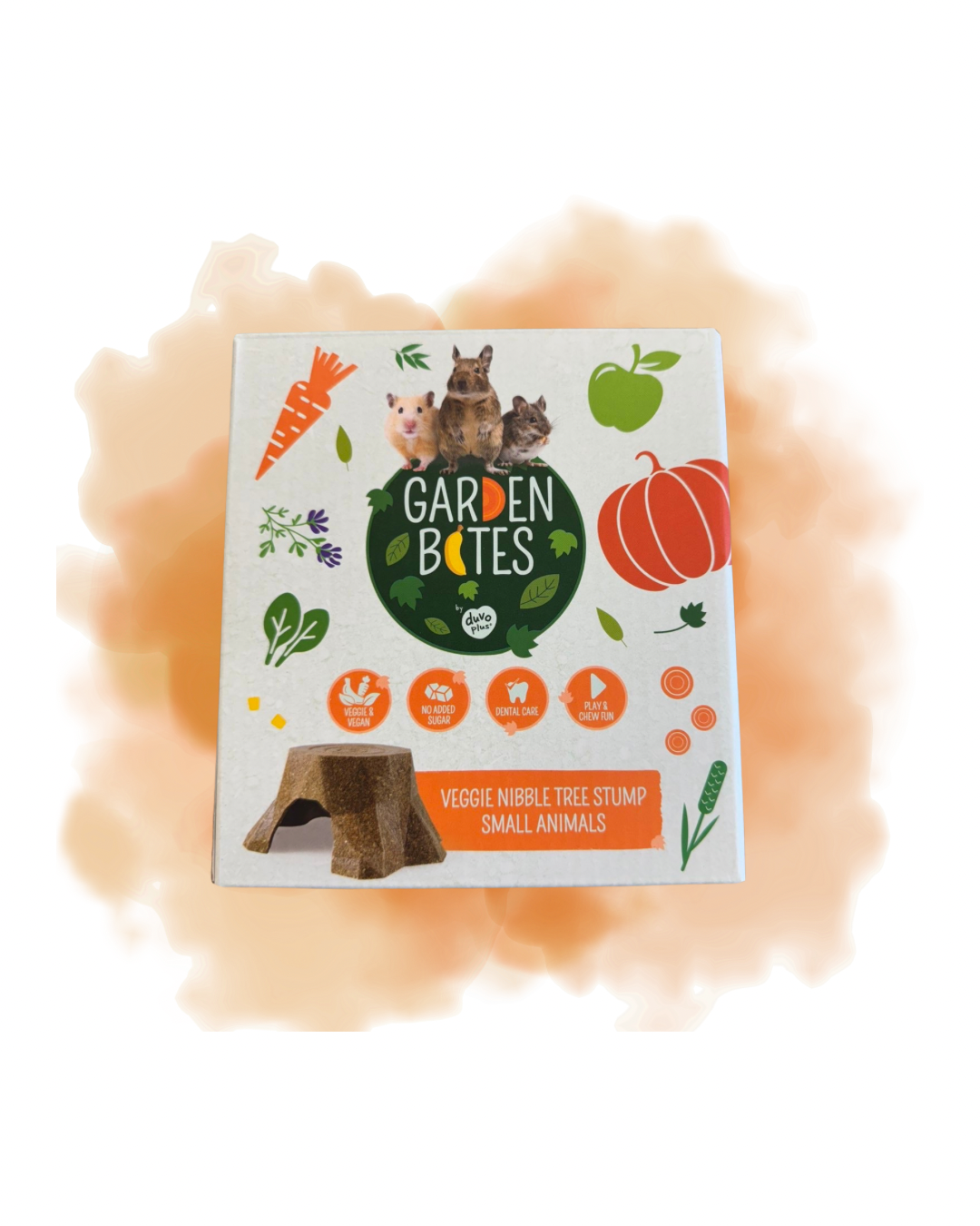 Garden Bites Veggie Nibble Tree Stump 180g