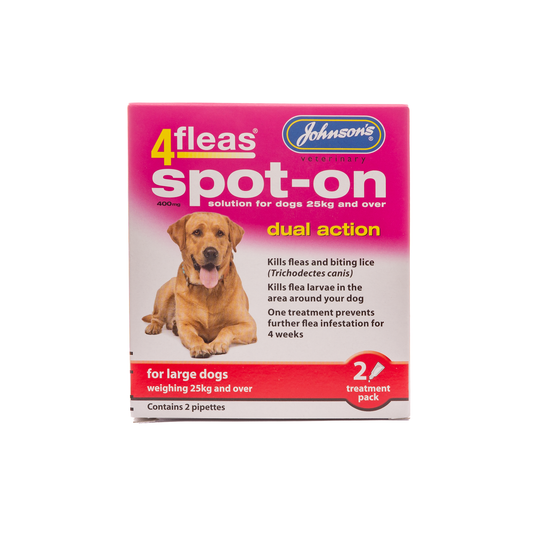 Johnson's 4fleas Spot-on for large Dogs over 25kg