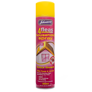 Johnson's 4fleas Household Spray ‘Extra Guard’ (with I.G.R) – 600ml